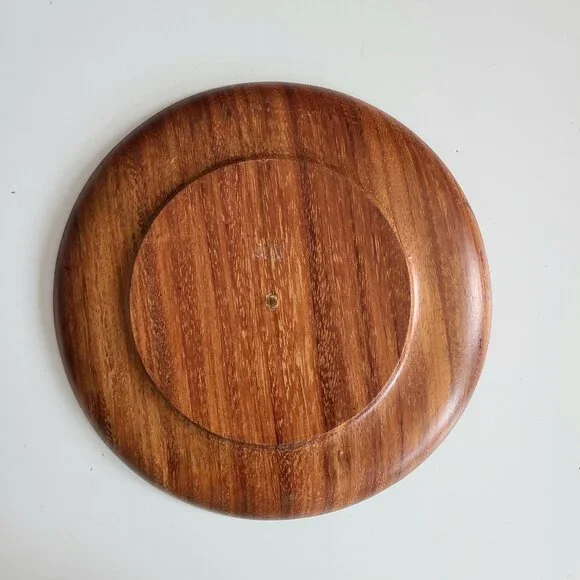 Hand painted parrot wooden tray. - Picture 4 of 6